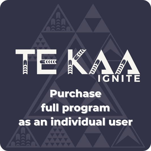 Enrol in Te Kaa Ignite: Full programme